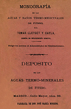 Monografía de las aguas acidulo- alcalinas- ferruginosas de Puertollano