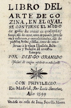Libro del arte de cozina/ de Diego Granado