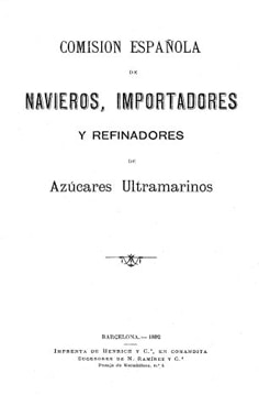 Comisión Española de Navieros, Importadores y Refinadores de Azúcares Ultramarinos