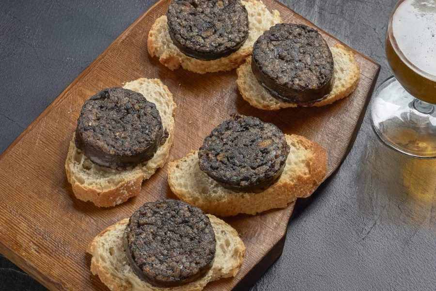 TOSTA DE MORCILLA