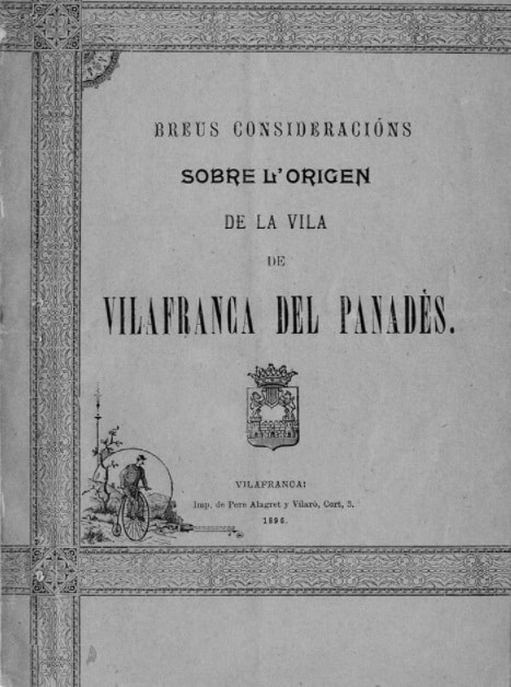 Breus consideracions sobre l’origen de la vila de Vilafranca del Panadès
