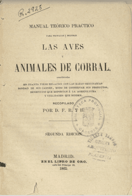 Tratado completo de las enfermedades de los animales domésticos y aves de corral descritas según los últimos adelantos de la ciencia ..