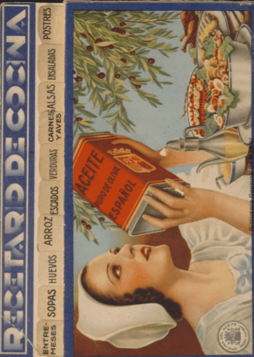 Recetario de cocina (1910 y 1930)