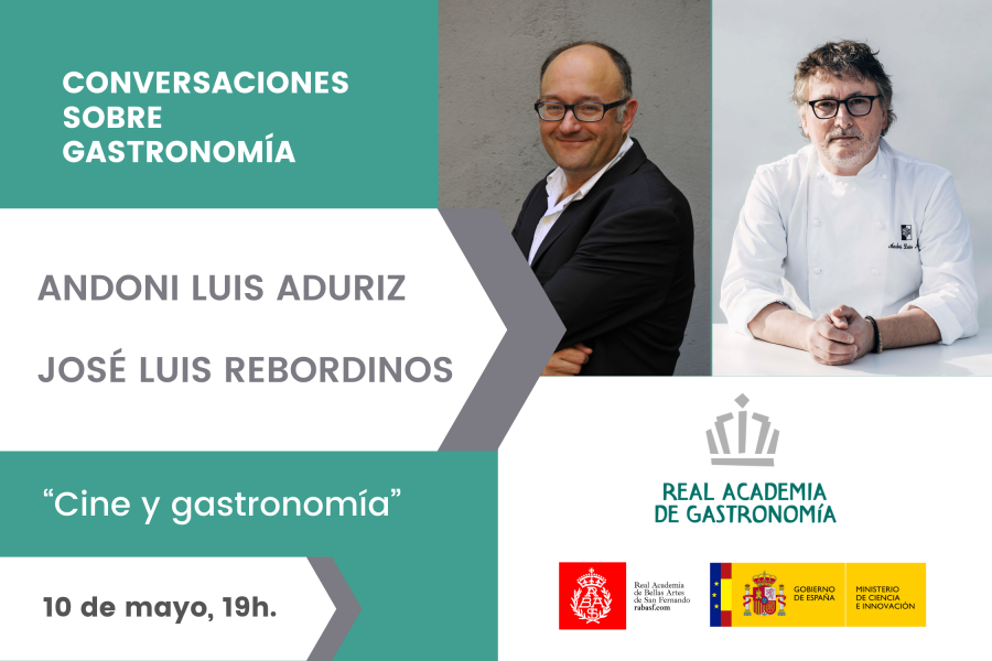 Diálogo «Cine y Gastronomía» con Andoni Luis Aduriz y José Luis Rebordinos