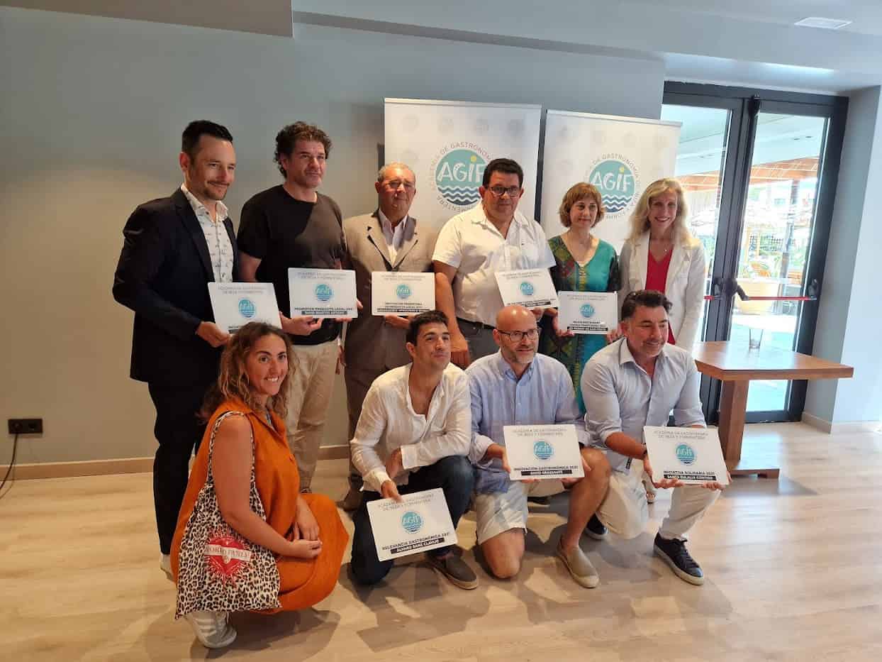 The Academy of Ibiza and Formentera presents its Awards - RAG - Royal  Academy of Gastronomy