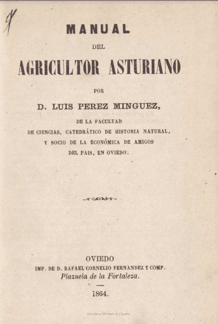 Manual del agricultor asturiano