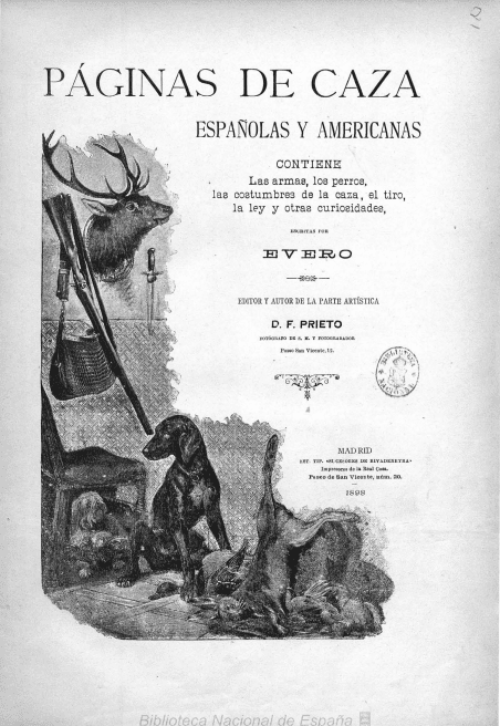 Páginas de caza españolas y americanas