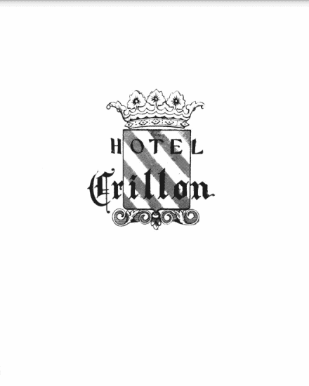 Famosas recetas / Hotel Crillon