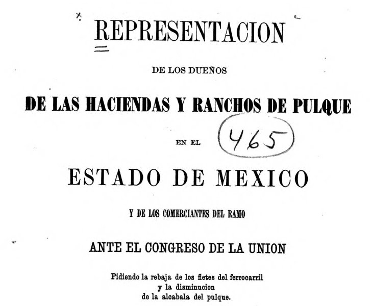 Representacion Que Dirigen A La Legislatura Del Estado De Mexico Los