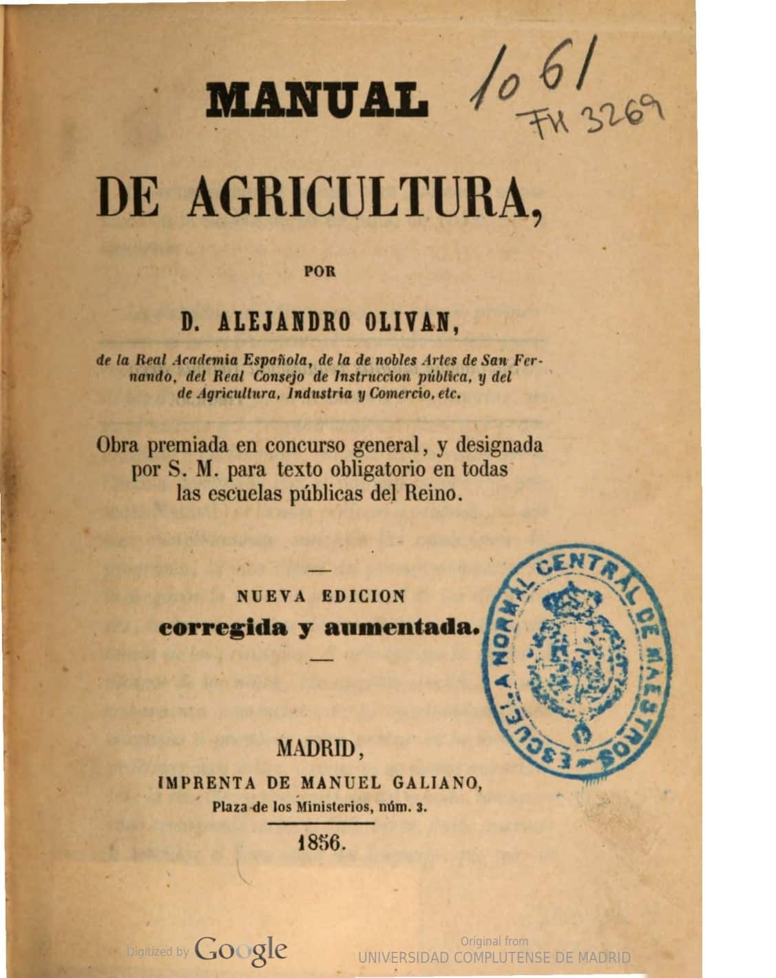 Manual de agricultura