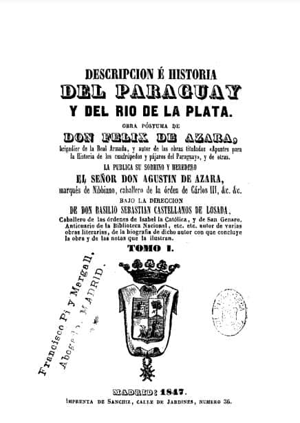 Descripción e historia del Paraguay y del Río de la Plata