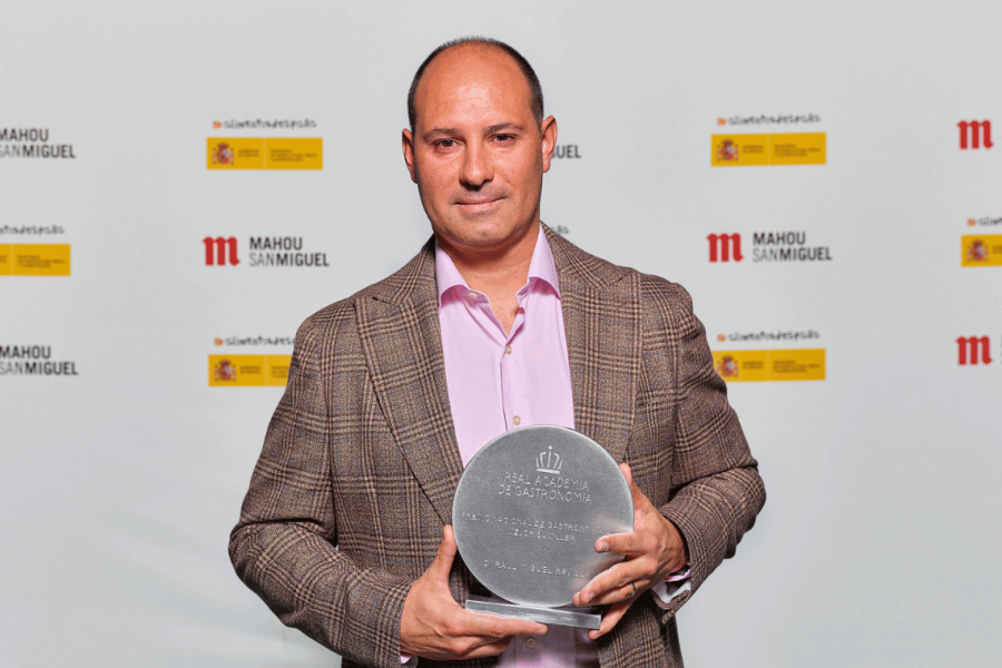 Raúl Miguel Revilla, Premio Nacional de Gastronomía al Mejor Sumiller 2023