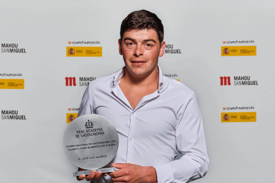 Vídeo: entrevista a José Luis Alonso Premio Nacional de Gastronomía Talento Joven Alimentos de España 2023