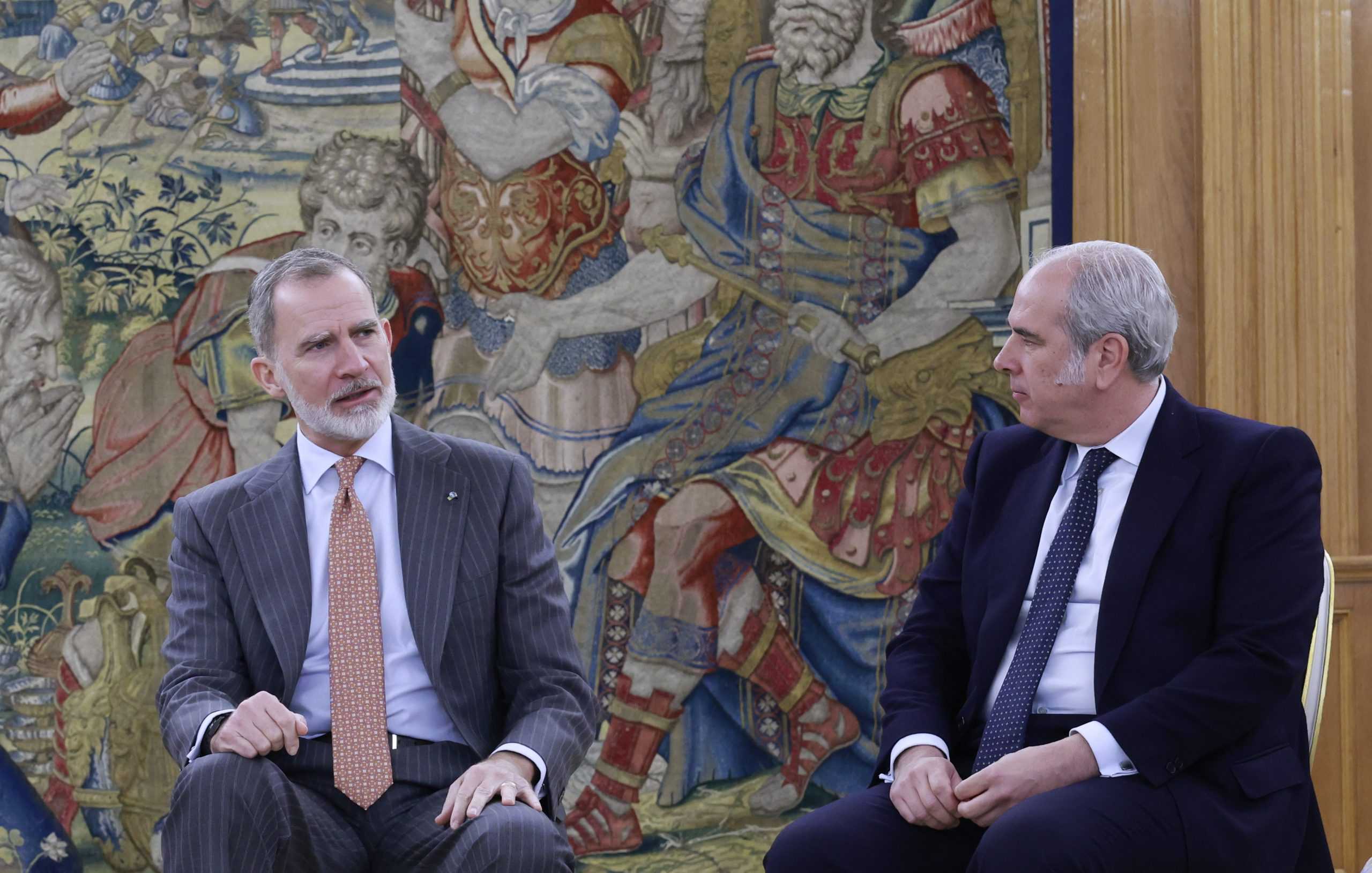 The president of the RAG received by His Majesty the King - RAG - Royal  Academy of Gastronomy