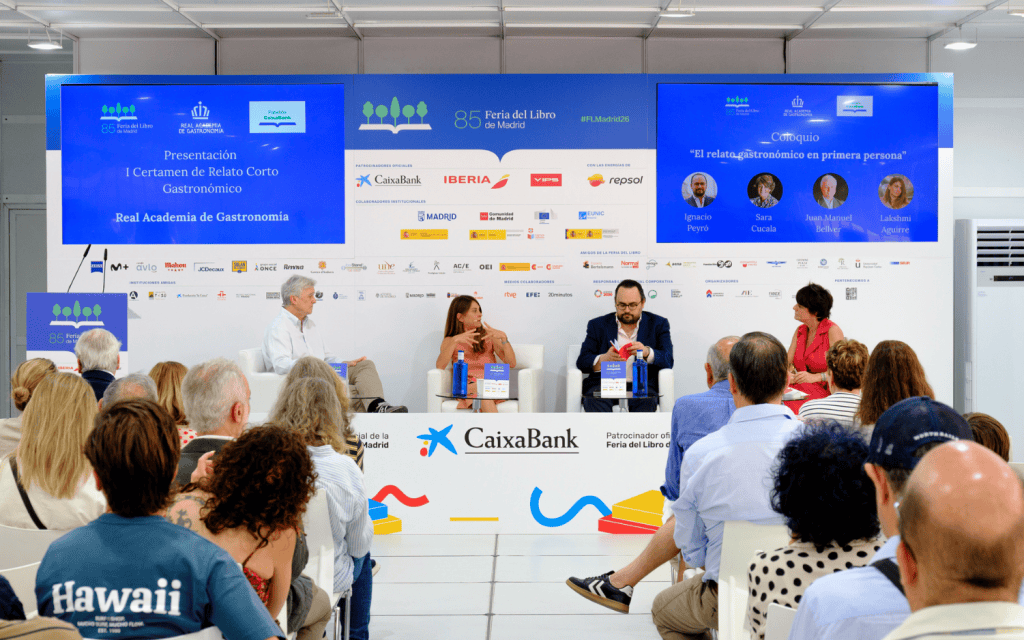Presentación I Certamen de Relato Corto Gastronomico Real Academia de Gastronomia