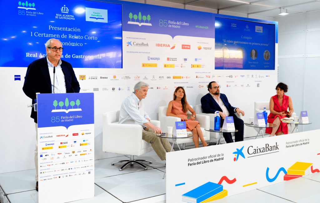 Presentación I Certamen de Relato Corto Gastronomico Real Academia de Gastronomia